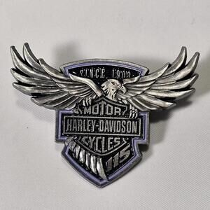 Harley-Davidson Motorcycles 115th Anniversary Limited Edition Hat Vest Pin
